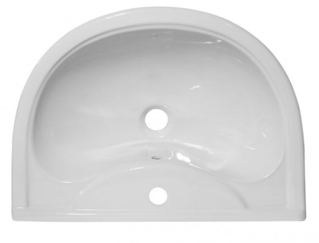 Раковина с пьедесталом Оскольская Керамика Престиж Стандарт 55 45101100302 белый