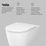 Унитаз подвесной Am.Pm Func FlashClean C8F1701SC безободковый с микролифтом