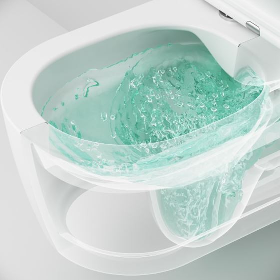 Унитаз подвесной Am.Pm Func FlashClean C8F1701SC безободковый с микролифтом