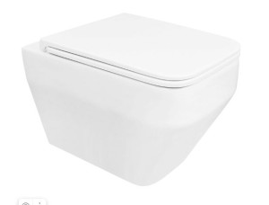 Унитаз подвесной Azario Moneo AZ-0062 безободковый с микролифтом