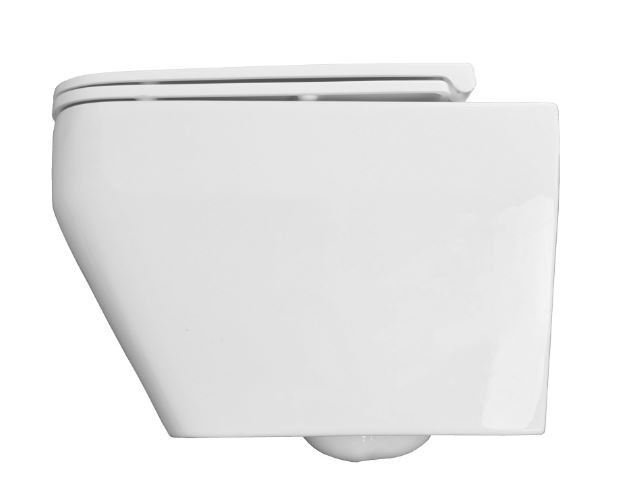 Унитаз подвесной Azario Moneo AZ-0062 безободковый с микролифтом