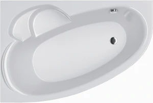 Акриловая ванна ALBA SPA Katrina асимметричная левая ВАС027030Л100 150х100