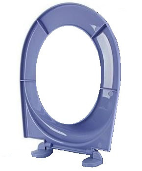 Унитаз-компакт Оскольская Керамика Детский Стандарт 47901130032 сиреневое сиденье