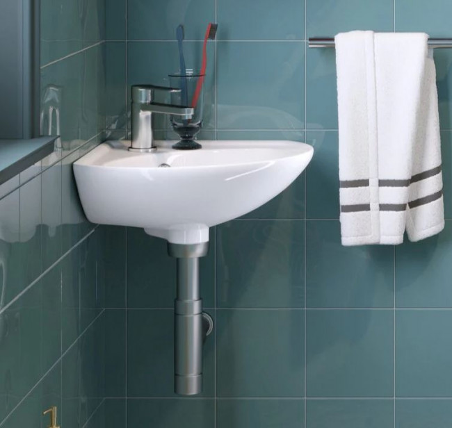 Раковина Sanita Веер VERSAWB01 угловая