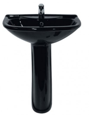 Раковина с пьедесталом Оскольская Керамика Престиж Стандарт 55 47774000505 черный Раковина с пьедесталом Оскольская Керамика Престиж Стандарт 55 47774000505 черный