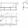 Ванна акриловая Roca Easy 170*80 ZRU9307624