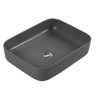 Раковина Aquatek Вега AQ5515-MG 50*39 накладная серый матовый