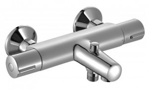 Смеситель Jacob Delafon July E45714-CP для ванны термостат
