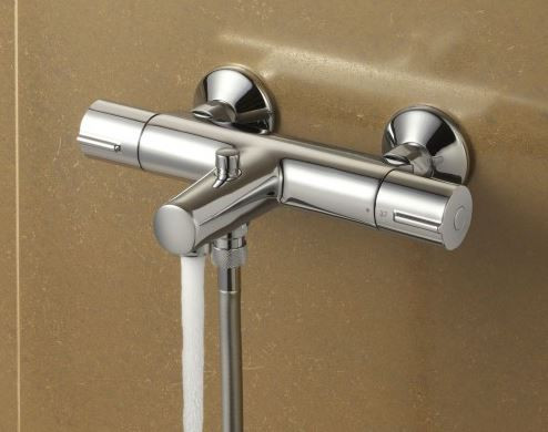 Смеситель Jacob Delafon July E45714-CP для ванны термостат