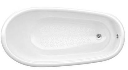 Ванна чугунная Roca Carmen 234250004 160*80 темно-синяя