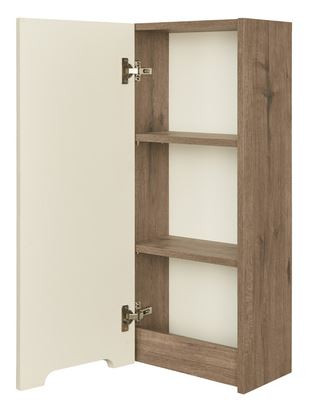 Шкаф навесной Акватон Оливия 1A254703OLVGL бежевый, дуб велл левый