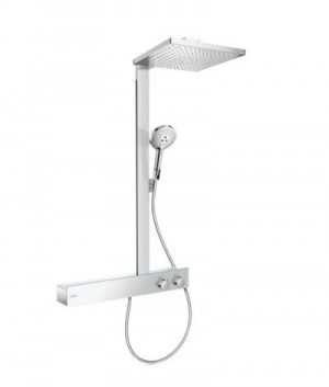 Душевая система Hansgrohe Raindance E Showerpipe 300 1jet с ShowerTablet 600 27363000 с термостатом