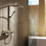 Душевая система Hansgrohe Raindance E Showerpipe 300 1jet с ShowerTablet 600 27363000 с термостатом