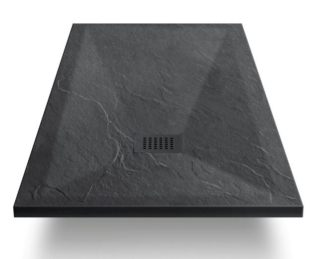 Поддон из искусственного камня Vincea VST-4SR9012A 120*90 антрацит