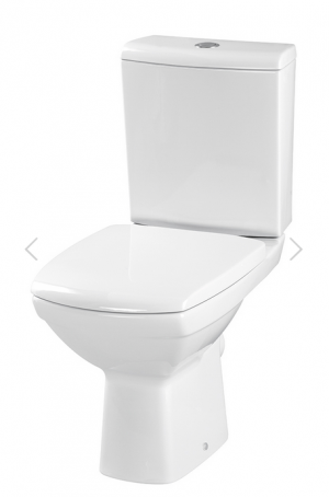 Унитаз-компакт Cersanit Carina New Clean On 011 с сиденьем Soft-close KO-CAR011-3/5-COn-DL