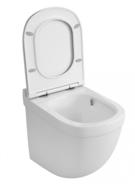Унитаз подвесной OWL Eld Cirkel-H TOWLT190101 безободковый система смыва Торнадо с микролифтом