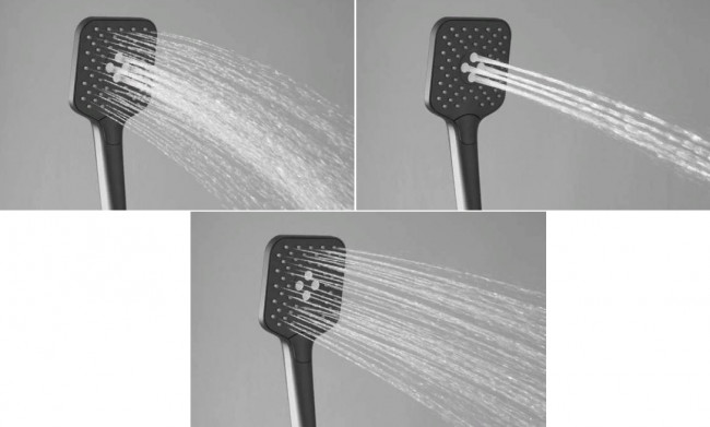 Душевая система Vincea Next VSFS-1N0TCH с термостатом хром