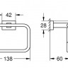 Держатель туалетной бумаги Grohe Essentials Cube 40507001