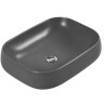 Раковина Aquatek AQ5526-MG 56*42 накладная серый матовый