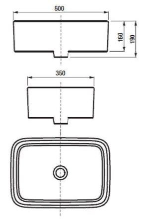 Раковина Roca Mila 50 32700B000