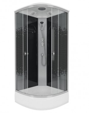 Душевая кабина Niagara NG-3504-14 BLACK 90*90