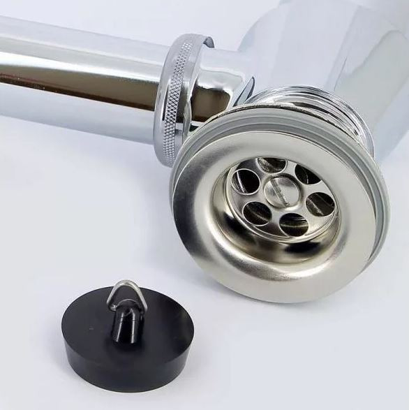 Сифон для раковины Viega 366681 с пробкой