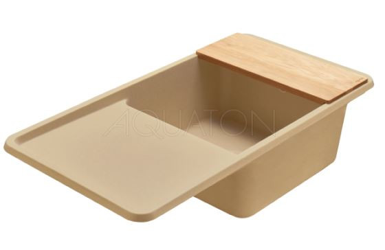 Мойка для кухни Акватон Беллис 97 1A725132BS260 латте