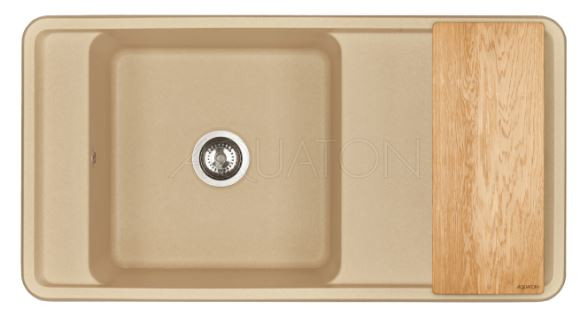 Мойка для кухни Акватон Беллис 97 1A725132BS260 латте