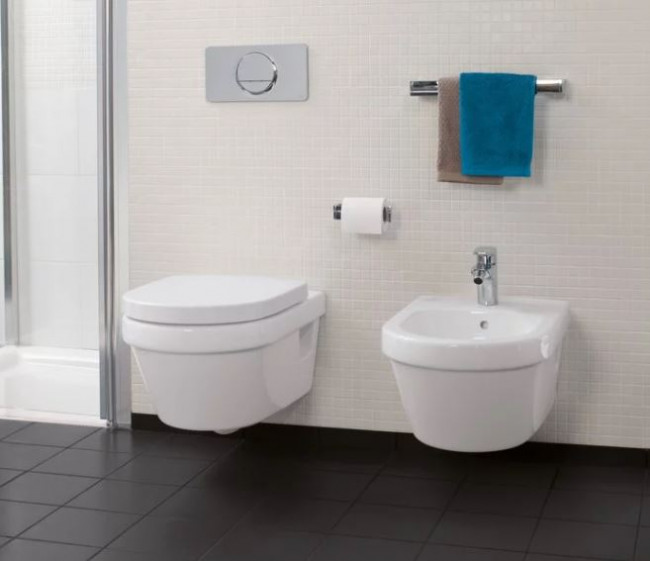 Унитаз подвесной Villeroy&Boch Architectura 5684H101 с микролифтом