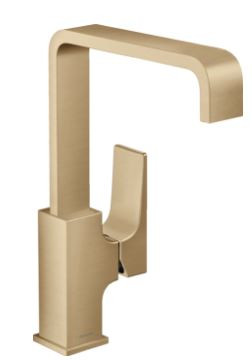 Смеситель Hansgrohe Metropol 32511140 для раковины бронза