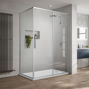 Душевой уголок Vincea Slim-U 120*90 VSR-2SU9012CL прозрачное