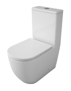 Унитаз напольный с бачком Maretti Elena EA10NBM93-844 безободковый с микролифтом