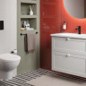 Система инсталляции VitrA Core 800-1874 для унитаза с кнопкой смыва Root R 740-2211 черный матовый