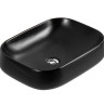 Раковина Aquatek AQ5526-MB 56*42 накладная черный матовый
