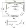 Раковина Santek Эллада 60 1WH110198