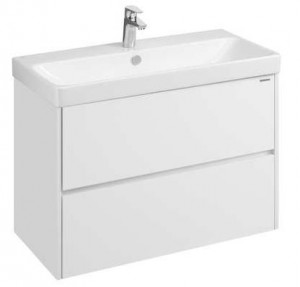 Тумба под раковину Акватон Сканди 90 1A251901SD010 белая матовая
