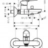 Комплект для ванны Hansgrohe Logis SET E 100 (c)