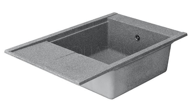 Мойка для кухни Акватон Делия 78 1A715132DE230 серая