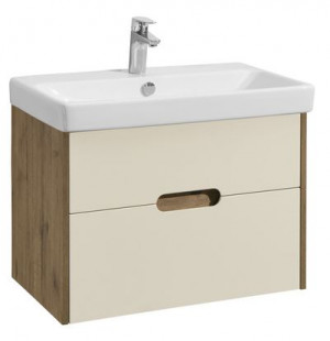 Тумба под раковину Акватон Оливия 70 1A254301OLVG0 бежевый, дуб велл