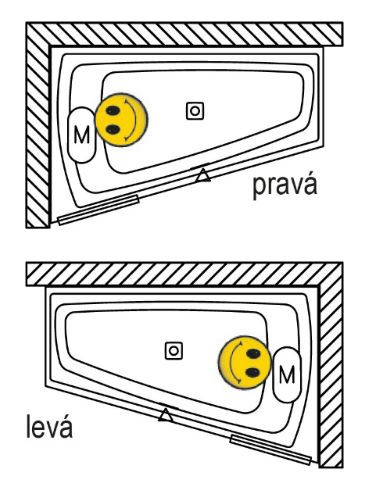 Ванна акриловая Riho Still Smart 170*110 B101001005 правая