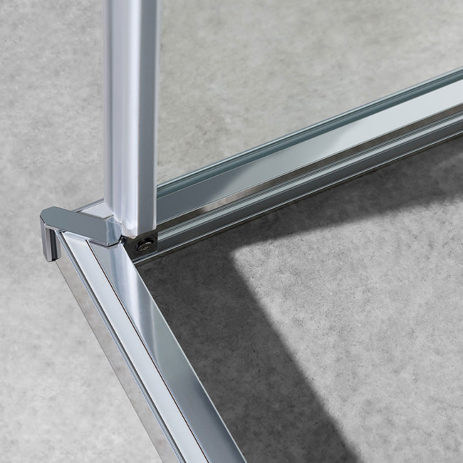 Душевой уголок Vincea Slim-U 90*90 VSS-2SU900CLB прозрачное