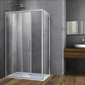 Душевой уголок Vincea Soft 150*90 VSR-3SO9015CL прозрачное