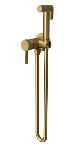 Комплект гигиенического душа Vincea VHFW-101BG брашированное золото