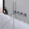 Смеситель AbberWasser Kreis AF8130 для ванны встраиваемый хром