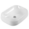 Раковина Aquatek AQ5526-MW 56*42 накладная белый матовый