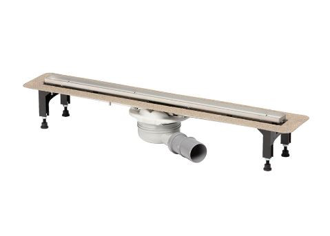 Душевой лоток Viega Advantix Basic Set 753221 с решеткой Visign ER13 под плитку 90см