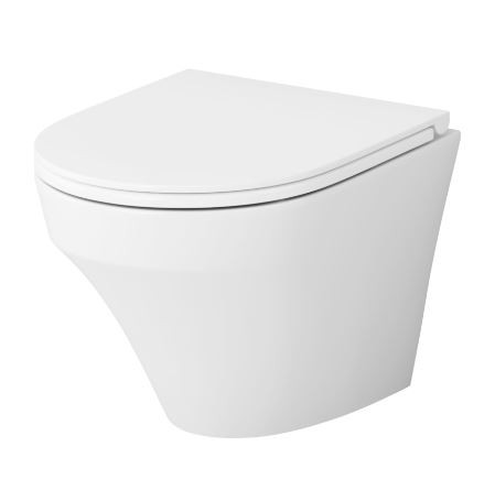 Унитаз подвесной Am.Pm Inspire FlashClean C501700WH безободковый без сиденья