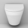 Унитаз подвесной Am.Pm Inspire FlashClean C501700WH безободковый без сиденья