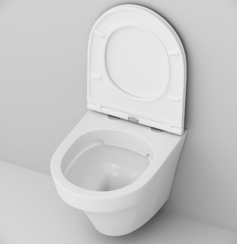 Унитаз подвесной Am.Pm Inspire FlashClean C501700WH безободковый без сиденья