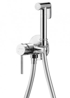 Комплект гигиенического душа AbberWasser Kreis AF8125 хром